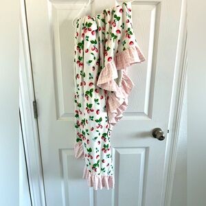 Sweethoney Strawberry print blanket